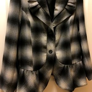 Fully lined wool jacket, slightly worn